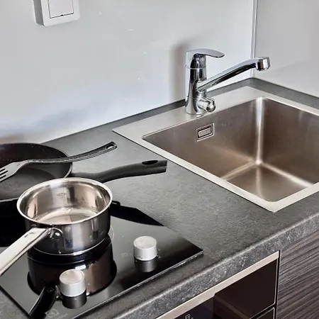 Borg Valtakatu, Downtown Floor Studio, Full Kitchen * Pori